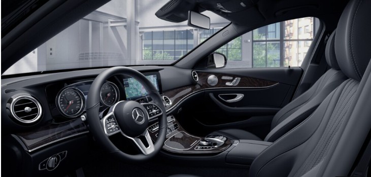 Mercedes E300 interior dashboard