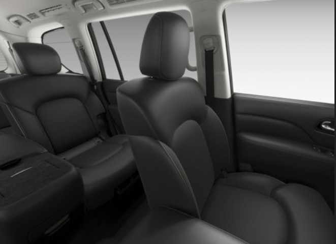 Infiniti QX80 interior view